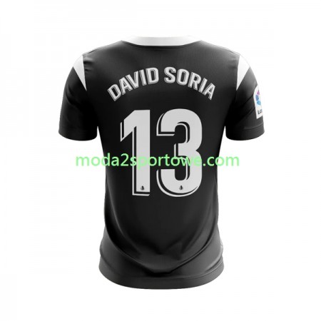 Koszulka Getafe CF David Soria 13 Wyjazdowe Stroje Piłkarskie 2022/23 Krótki Rękaw